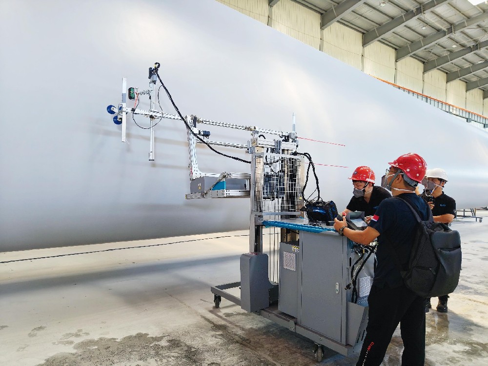 多姿態(tài)、單人操作：北京日祥NISYO風電葉片掃查器全新升級
